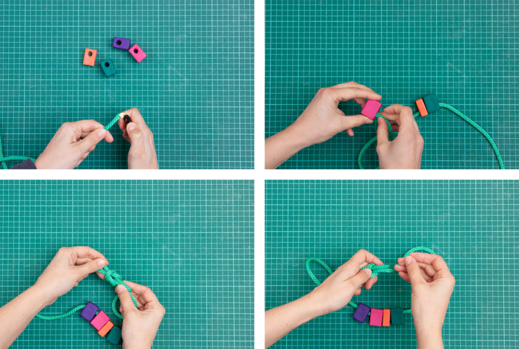 Polymer Clay Necklace - DIY tutorial - YES! we made this