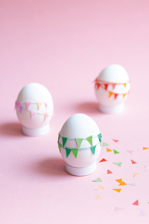 11 Modern DIY Easter Deco Ideas - A collection of awesome modern Easter crafts - www.yeswemadethis.com