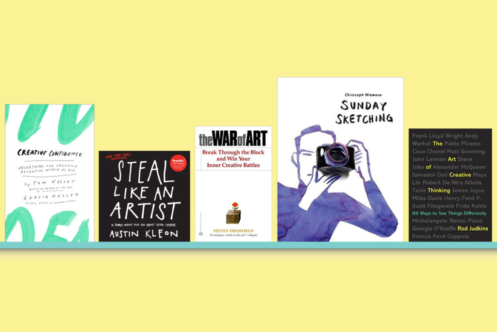 The 5 Best Books on Creativity - Must reads for a creative life - www.yeswemadethis.com