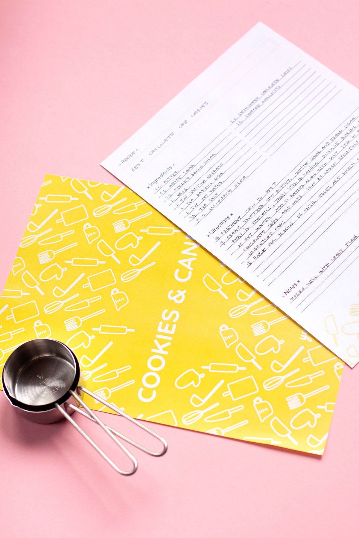 DIY Recipe Book with Free Recipe Binder Printable
