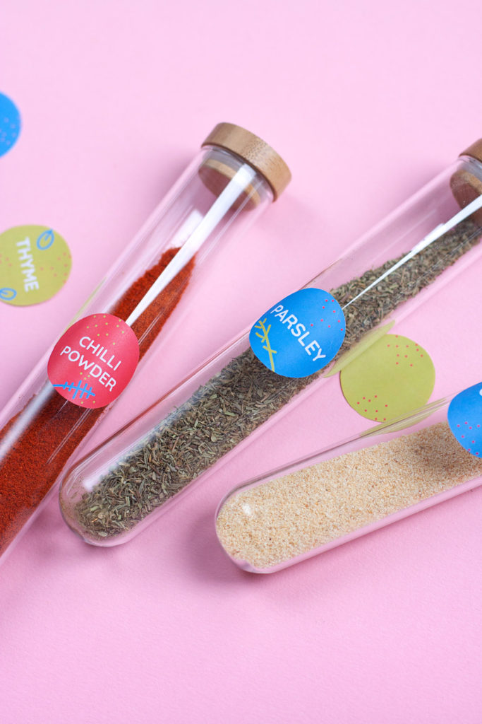 Spice jar labels printable free