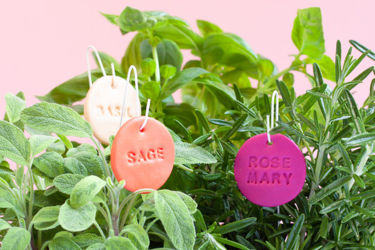 Herb Garden Plant Labels DIY YES! we made this