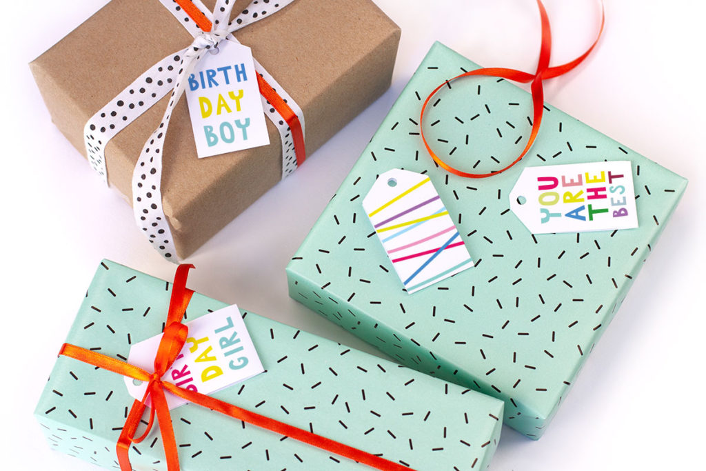 Detail of Free Printable Gift Tags