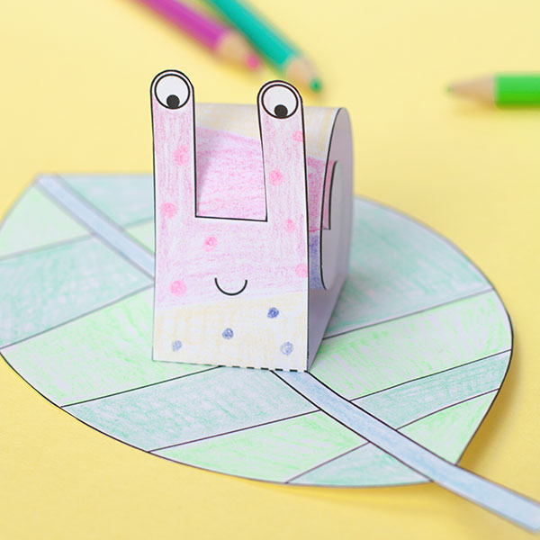 Toddler Snail Coloring Page And Craft YES We Made This