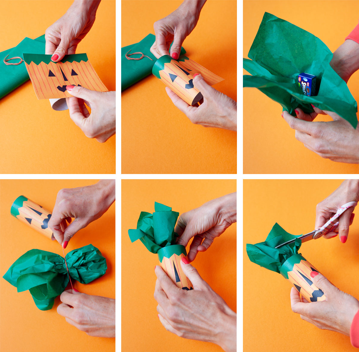 Halloween Treat Bags Paper Halloween Craft Idea YES! we made this