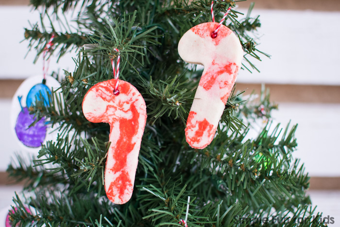 Salt Dough Candy Cane Ornaments by Simple Fun for Kids
