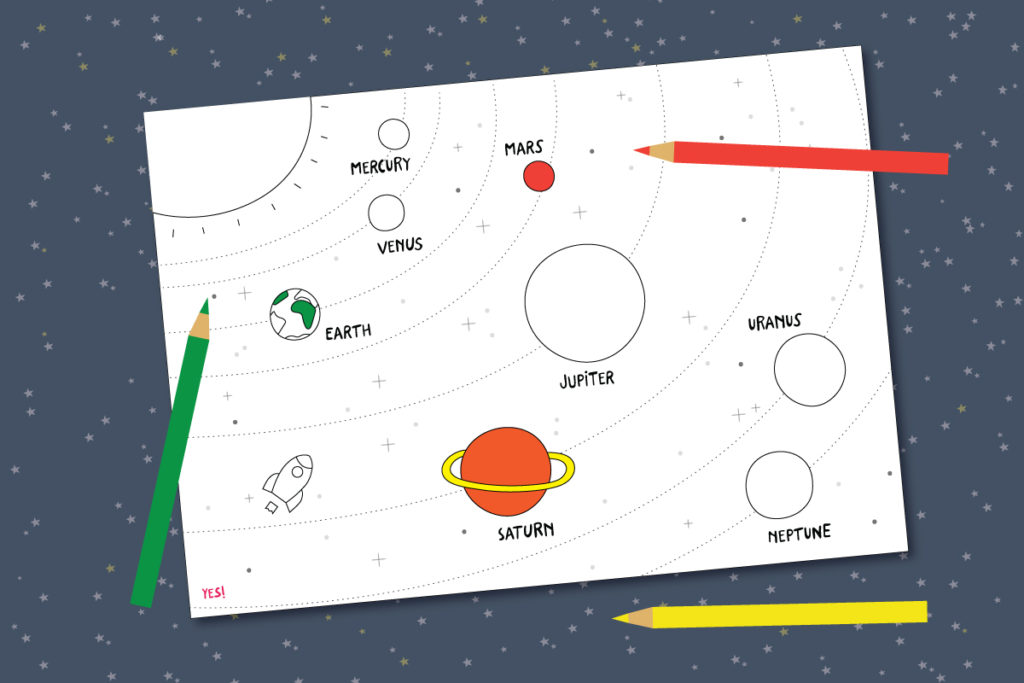 Solar system to color