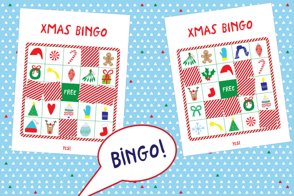 Play Christmas Bingo