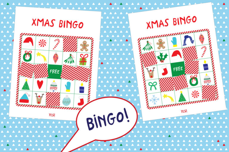 Printable Christmas Bingo Game - YES! we made this