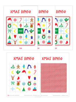 Printable Christmas Bingo Game - YES! we made this